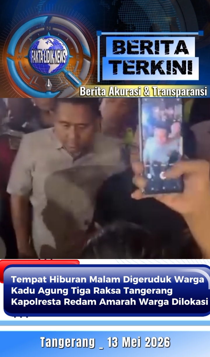 Tempat Hiburan Malam Digeruduk Warga Kadu Agung Tiga Raksa Tangerang