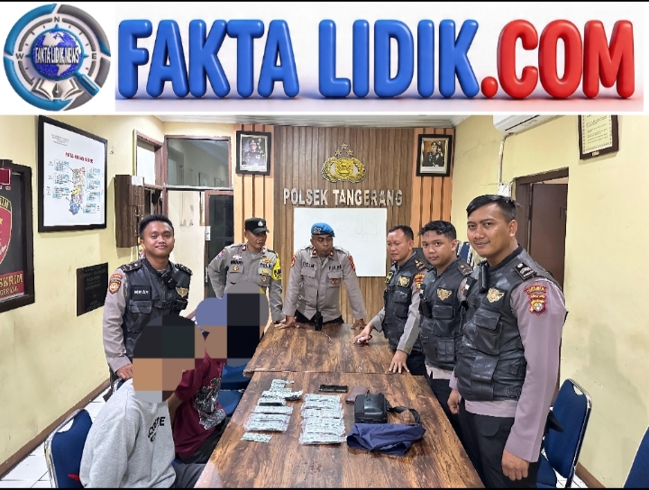 Tim 1 Presisi Polrestro Berhasil Amankan Pengedar Obat Jenis Gol-G Saat Patroli